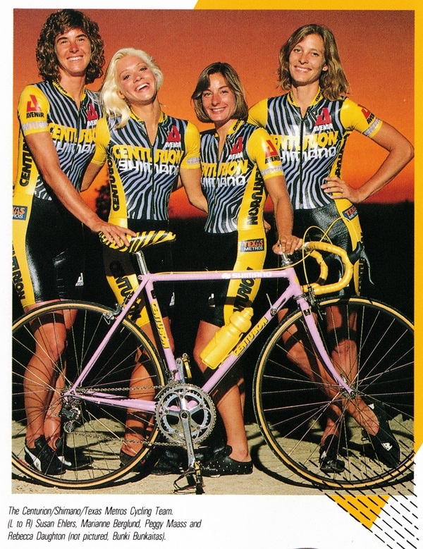 1986 Centurion/Shimano/Avenir/Texas Metros Cycling team